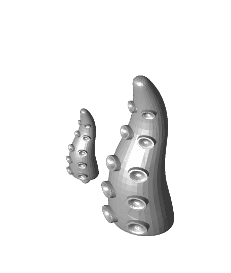 Remix of a tentacle  by herobrinesaxeyt full viewable 3d model