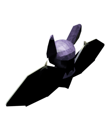 Halloween Cats and Bats 3d model