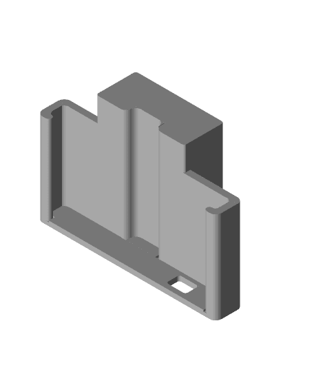 Fold 4 adapter mount for iOttie - unfolded!! 3d model