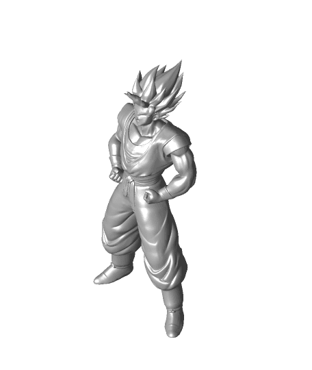 Goku Support Free Remix  3d model