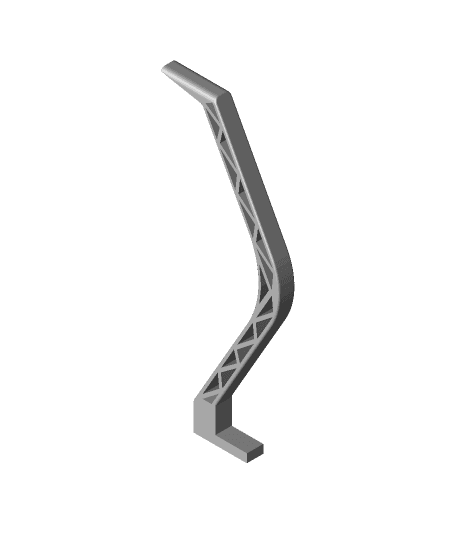 Magnetic Headphone Stand 3d model