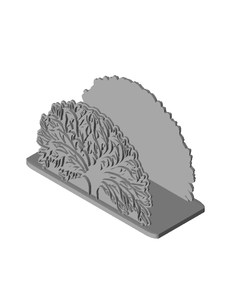 Tree of Life Napkin Holder 3d model