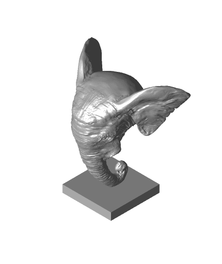 Elephant Head 3d model