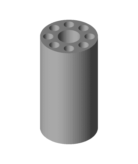 Spacer for Spools, 19.5mm to 50mm center 3d model