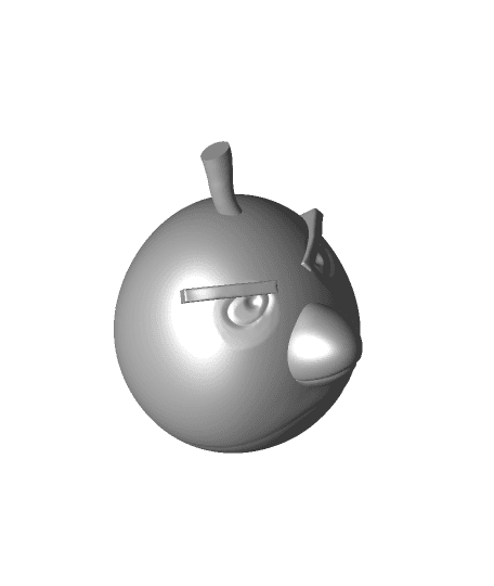 boom  angry bird by Sofi& ruth_3D full viewable 3d model