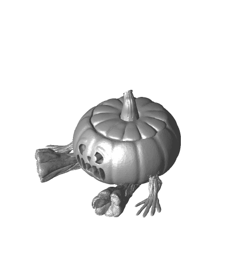 Easy print - Halloween Pumpkin 🎃 3d model