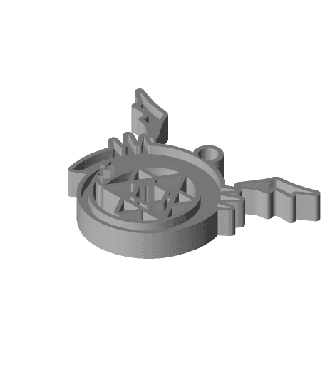 Ouroboros - FMA Necklace 3d model