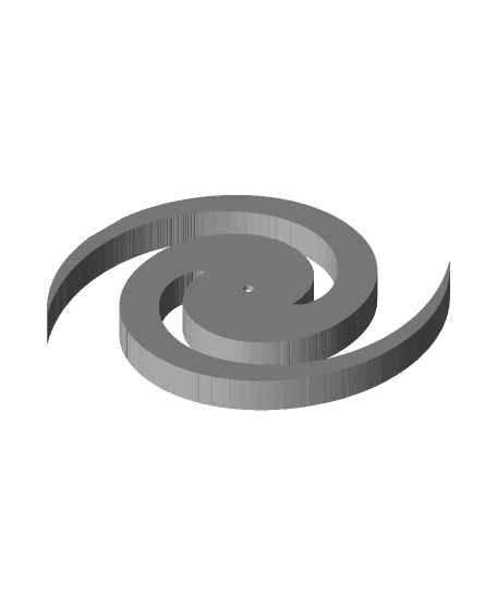 Victor Spiral Clock 3d model