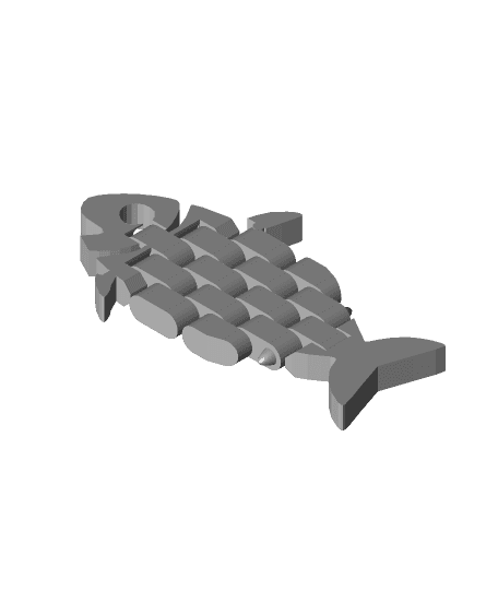 My Articulated Fish 3d model