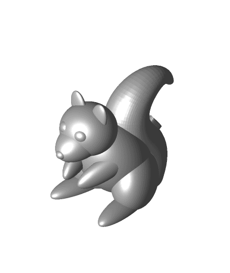 Squirrel (NT Animals) 3d model