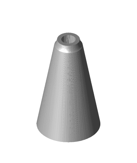 Simple Cone Shaped Tassel for blinds 3d model