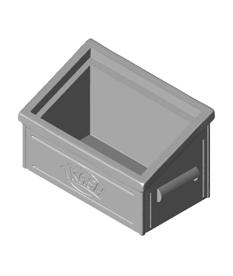 Peeps Trash Container 3d model