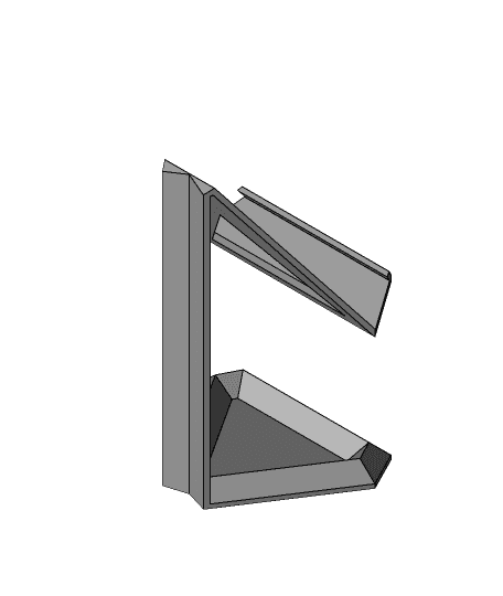 Simple Phone Stand 3d model