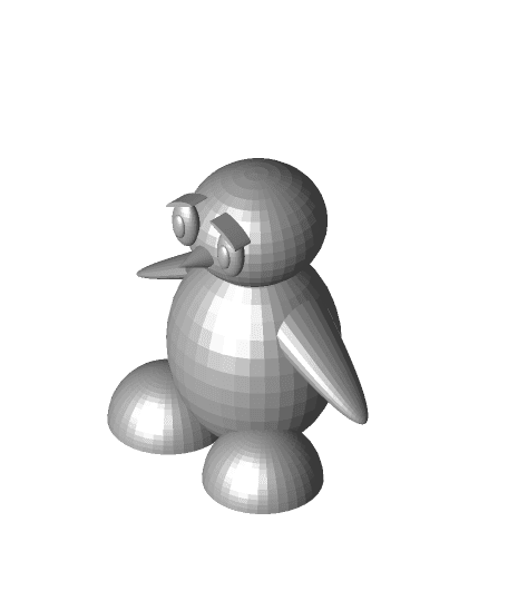 mr.penguin 3d model