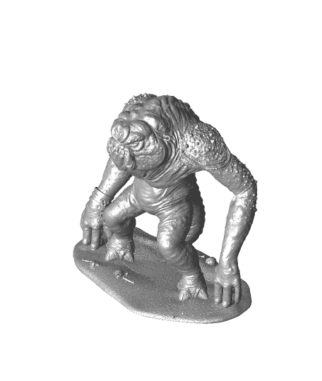 Rancor (Pit Monster) by ChaosCoreTech full viewable 3d model