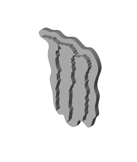 Monster Energy Badge 3d model