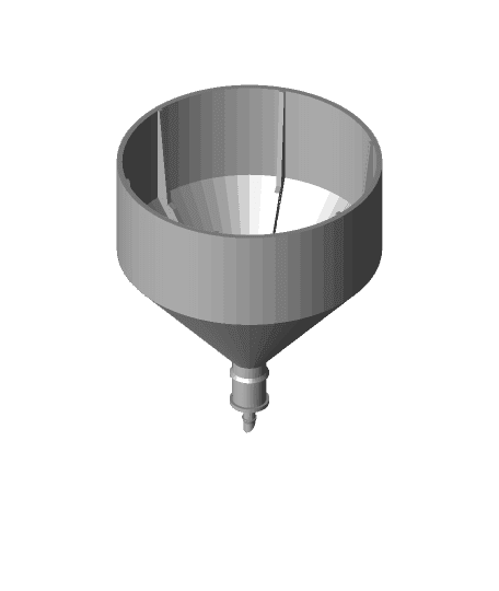 Drip Hose Funnel 3d model