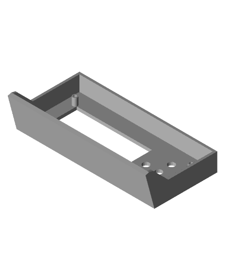 Anet A8 Under Table LCD Mount 3d model
