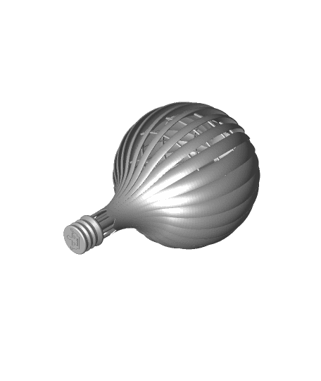 Wind Spinner Balloon by 3dprintingworld full viewable 3d model