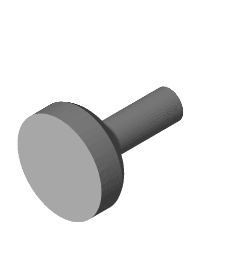 Geo Tracker Seat Puller Knob by sam.messing68 full viewable 3d model