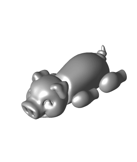 Articulated Piggy 3d model