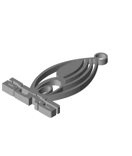 Star Trek keyrings keychains 3d model