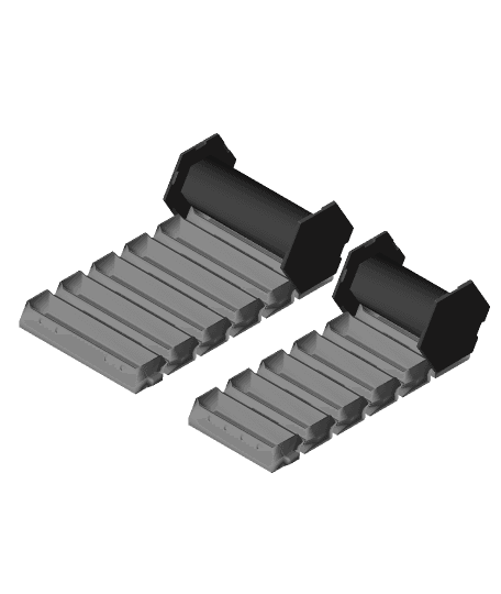 Rollup Dice Box (Rumble Roller Deep Bins) 3d model