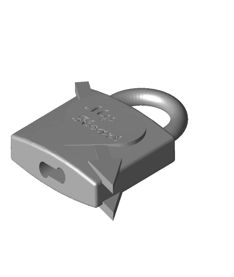 Remix of  Love Locks for (Thangs Giveaway) 3d model