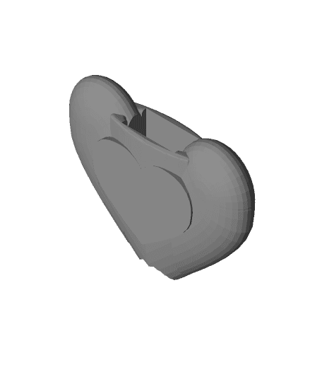 Heart Lock Holder for Thangs Valentine’s Day Contest 3d model