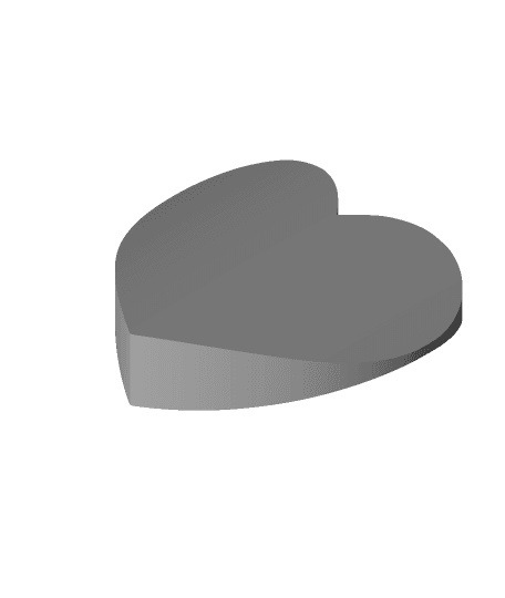 Heart Love Locks made using heart box 3d model
