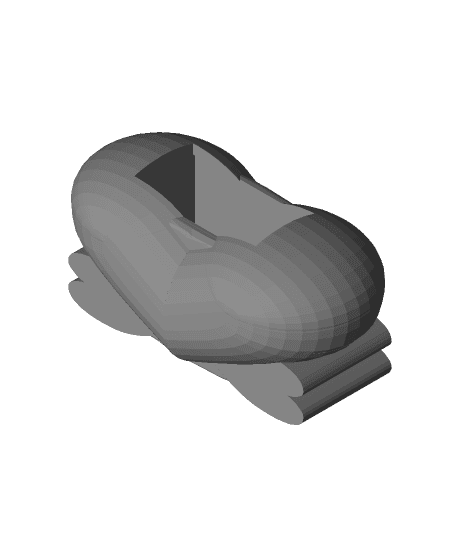 Heart Lock Shell for the Thangs Valentine’s Day Contest 3d model