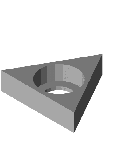 Milk Crate Spool Filament Guide - Bearing Holder 3d model