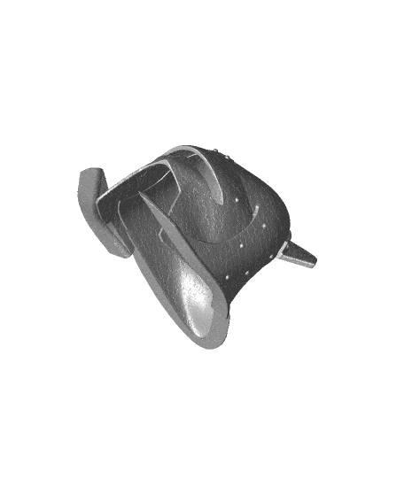 Uruk Hai Helmet V3 TEXTURED 3d model