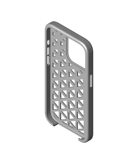 iPhone 13 Pro Lattice Cases by DrDflo full viewable 3d model