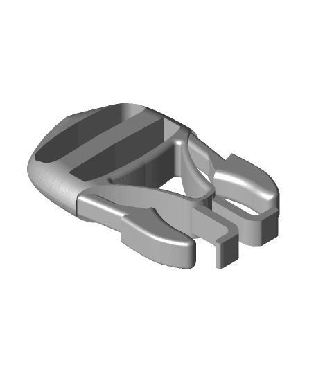 replacement backpack clip male.stl 3d model