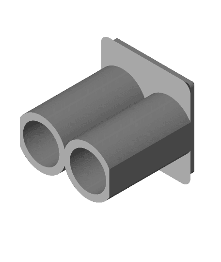 Gridfinity Chapstick Holster 3d model