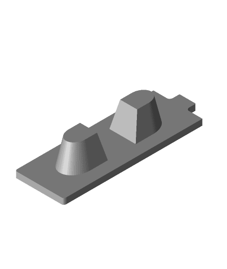 Updated Floor Plate and Spring Base for AAA Battery Magazine 3d model