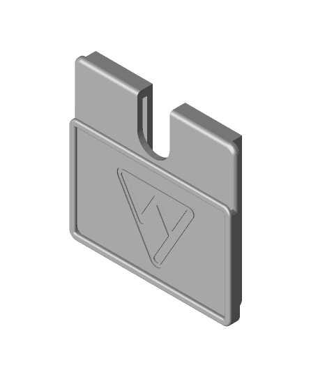 ID Card Holder by wiseprints full viewable 3d model