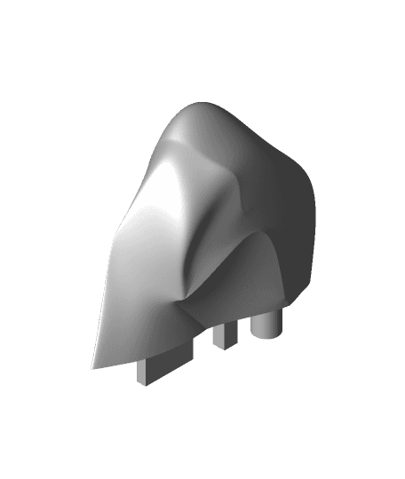Wendigo Mask Part 1 3d model