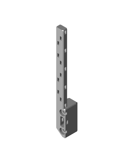 HMG7 Cable Tower Tall Left 10mm.stl 3d model