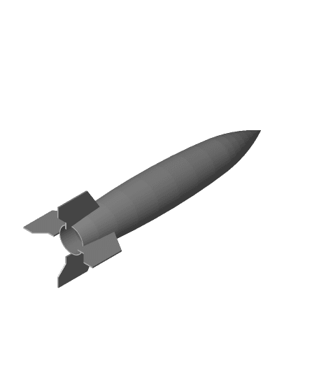 V2 Rocket second try 3d model