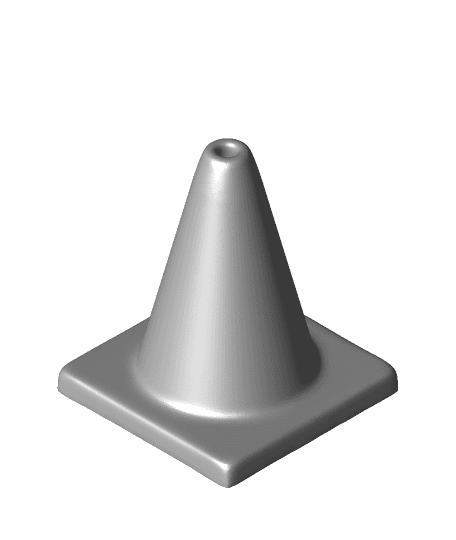 Basic Traffic Cone 3d model