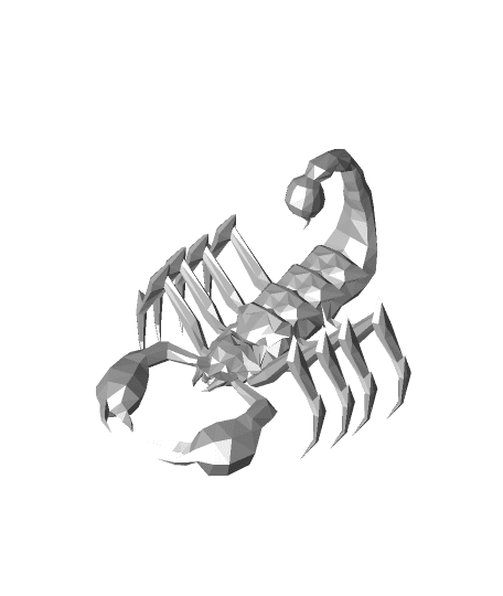 Giant Scorpion  3d model