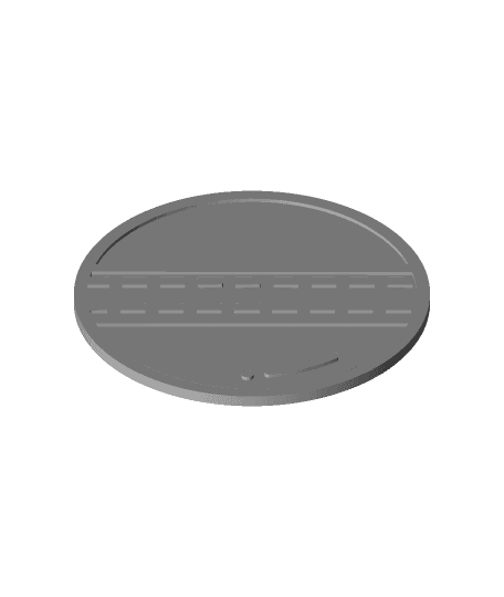 Cricket Coaster 🏏🍺 3d model