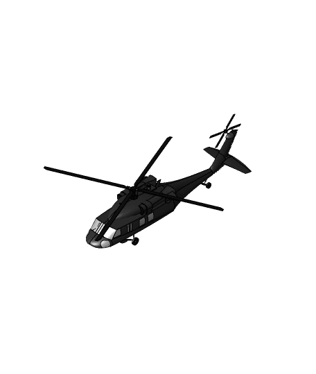 Sikorksy Blackhawk 3d model