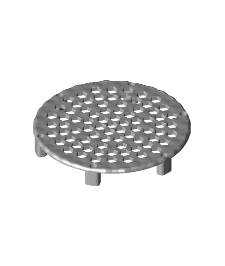 Speaker cover honeycomb texture 3d model