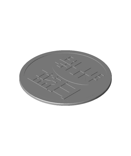 The EvilCorp Coaster Collection by Bishma full viewable 3d model