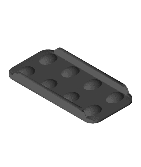Doll Sized Cookie Mold or Pan 3d model