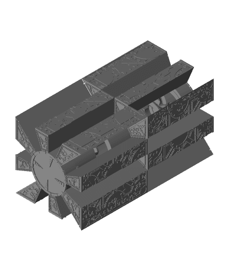 Puzzle Cube Open 3d model