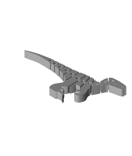 Flexi-Velociraptor 3d model